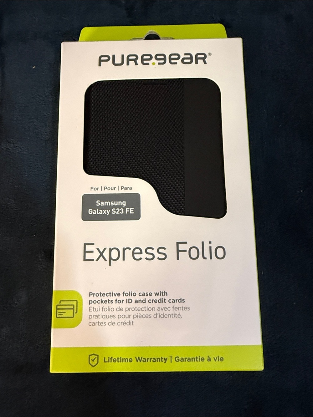 Express Folio Case for Samsung Galaxy S23 FE - Black